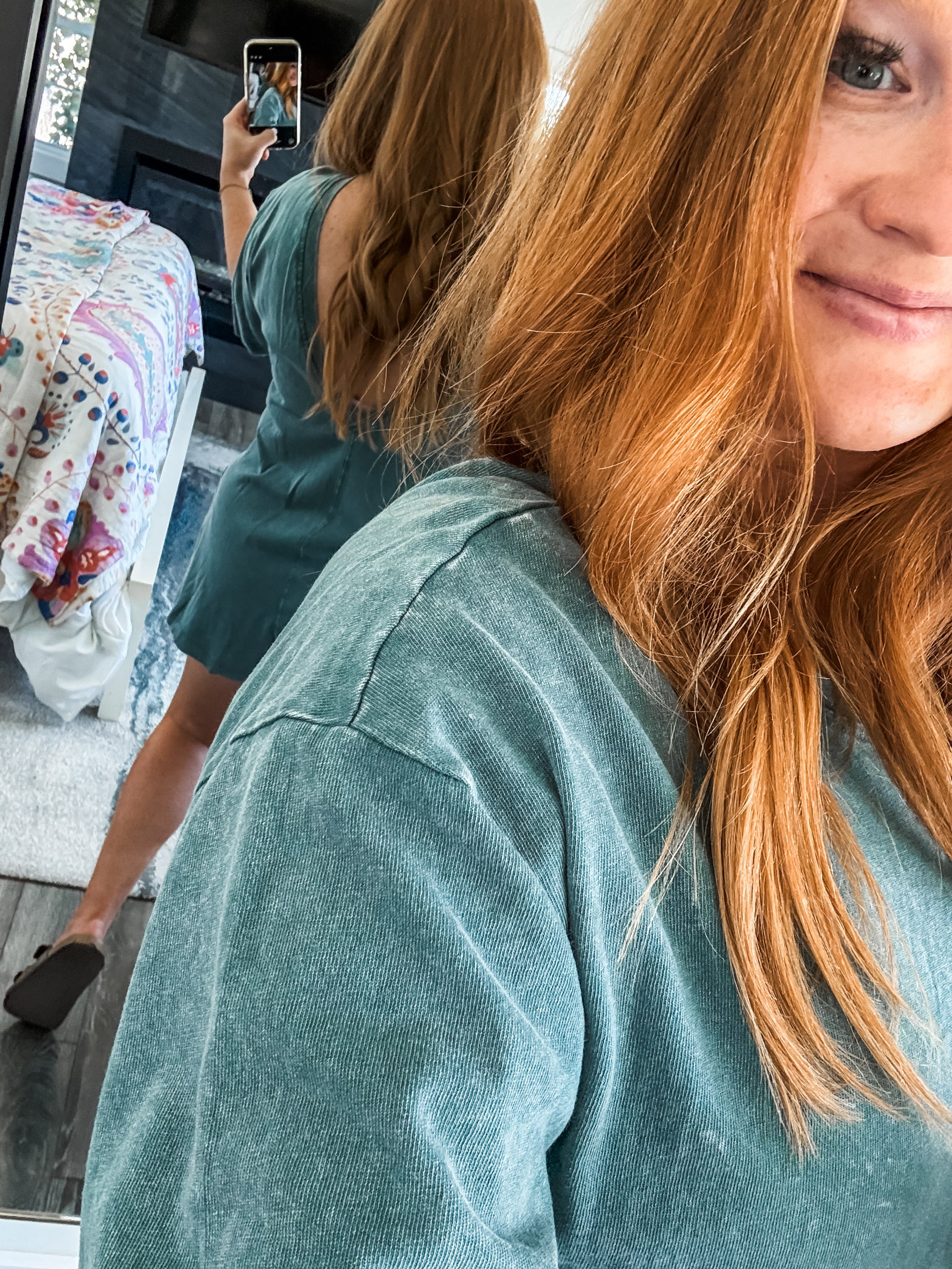 Maizy Romper - Teal