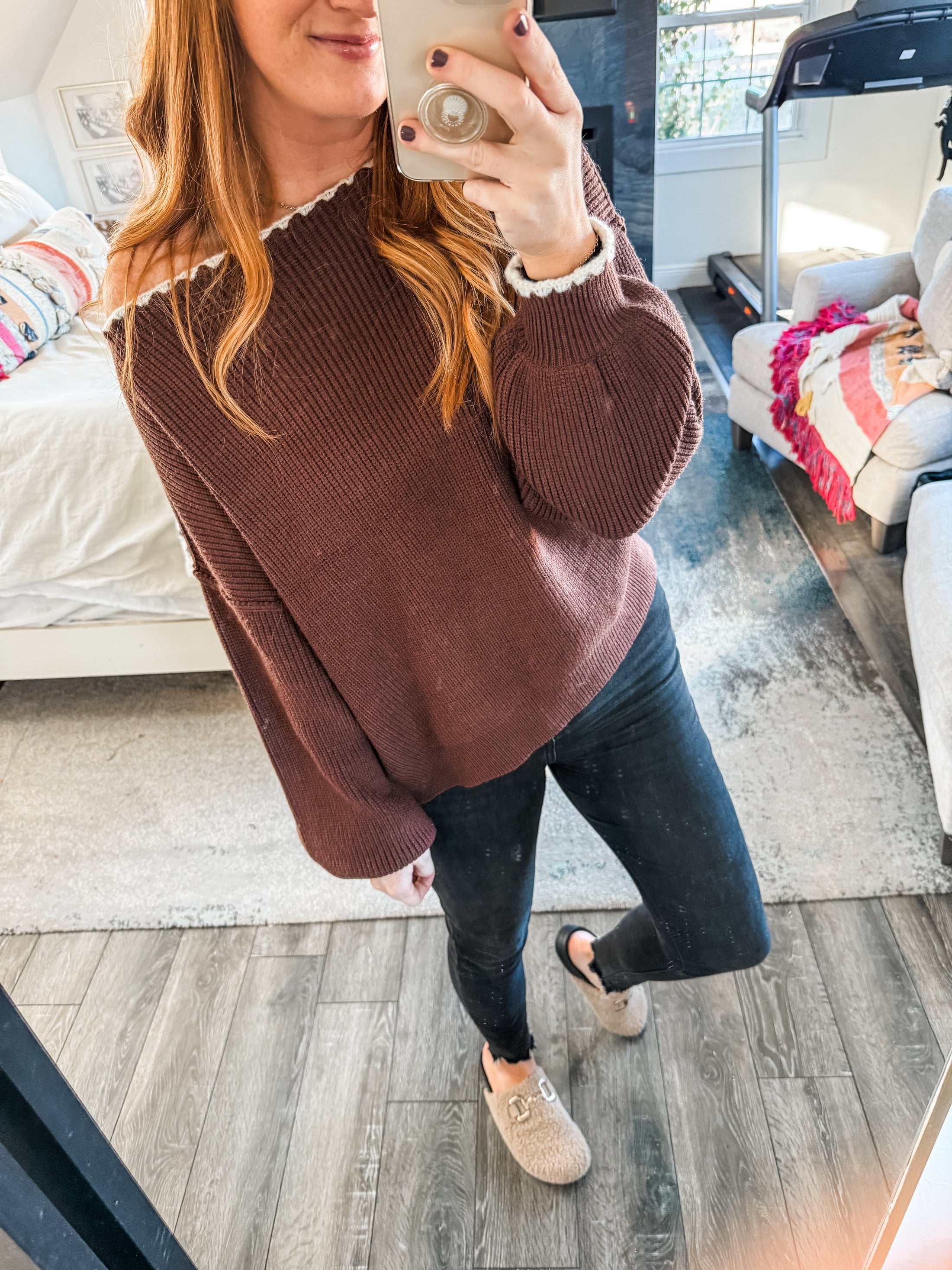 Natalie Sweater - Chocolate Cream