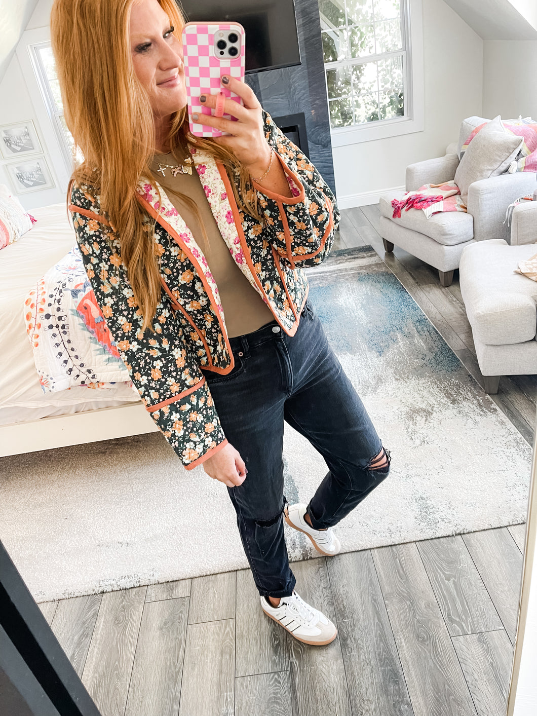 Lucie Floral Jacket