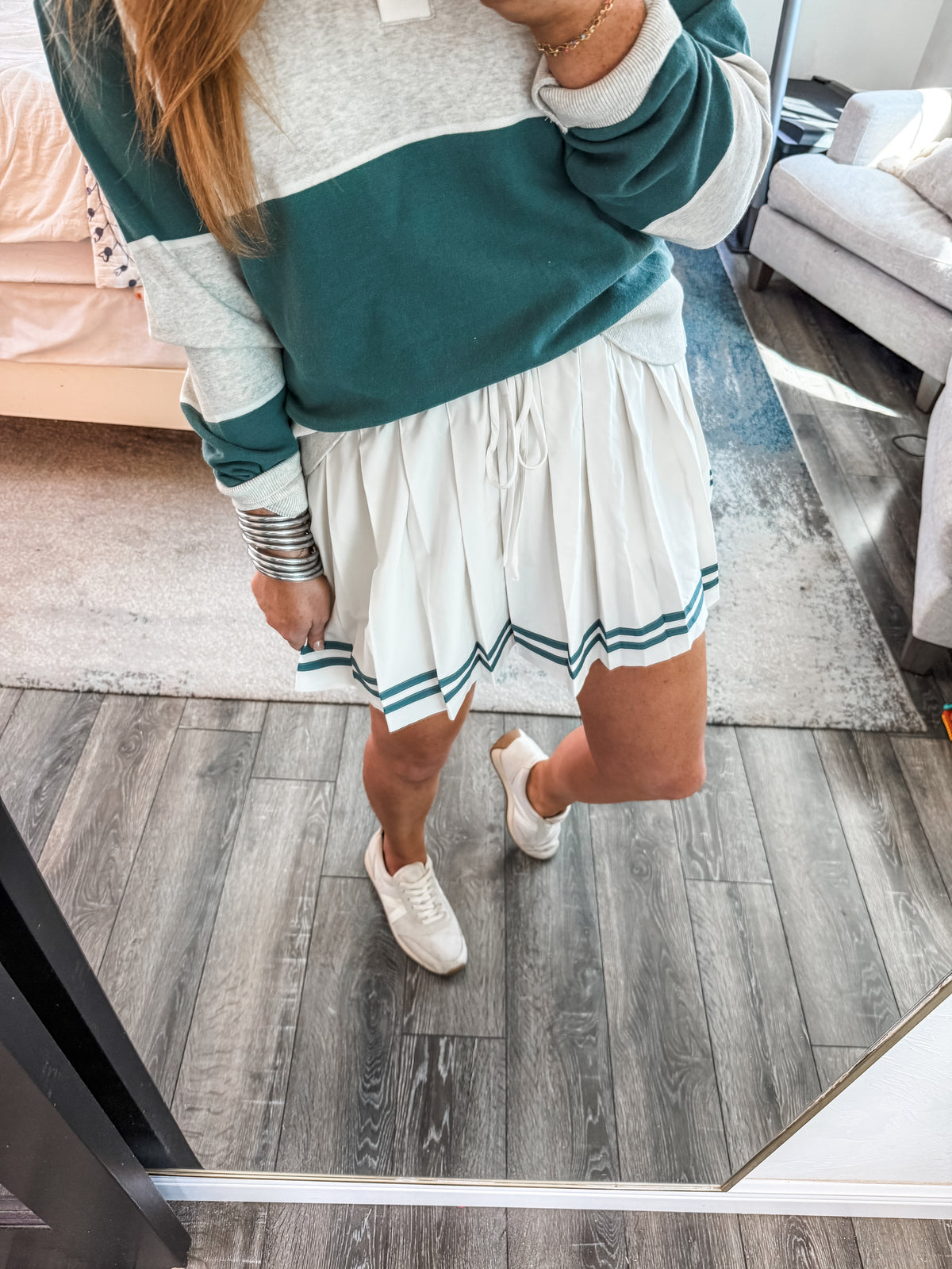 Z Supply Bleacher Babe Mini Skirt