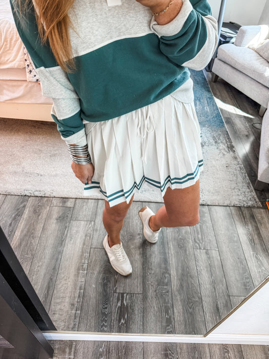 Z Supply Bleacher Babe Mini Skirt