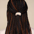 Load image into Gallery viewer, Recycled Fabric Ribbed Hair Elastics 10pc Set - Blush
