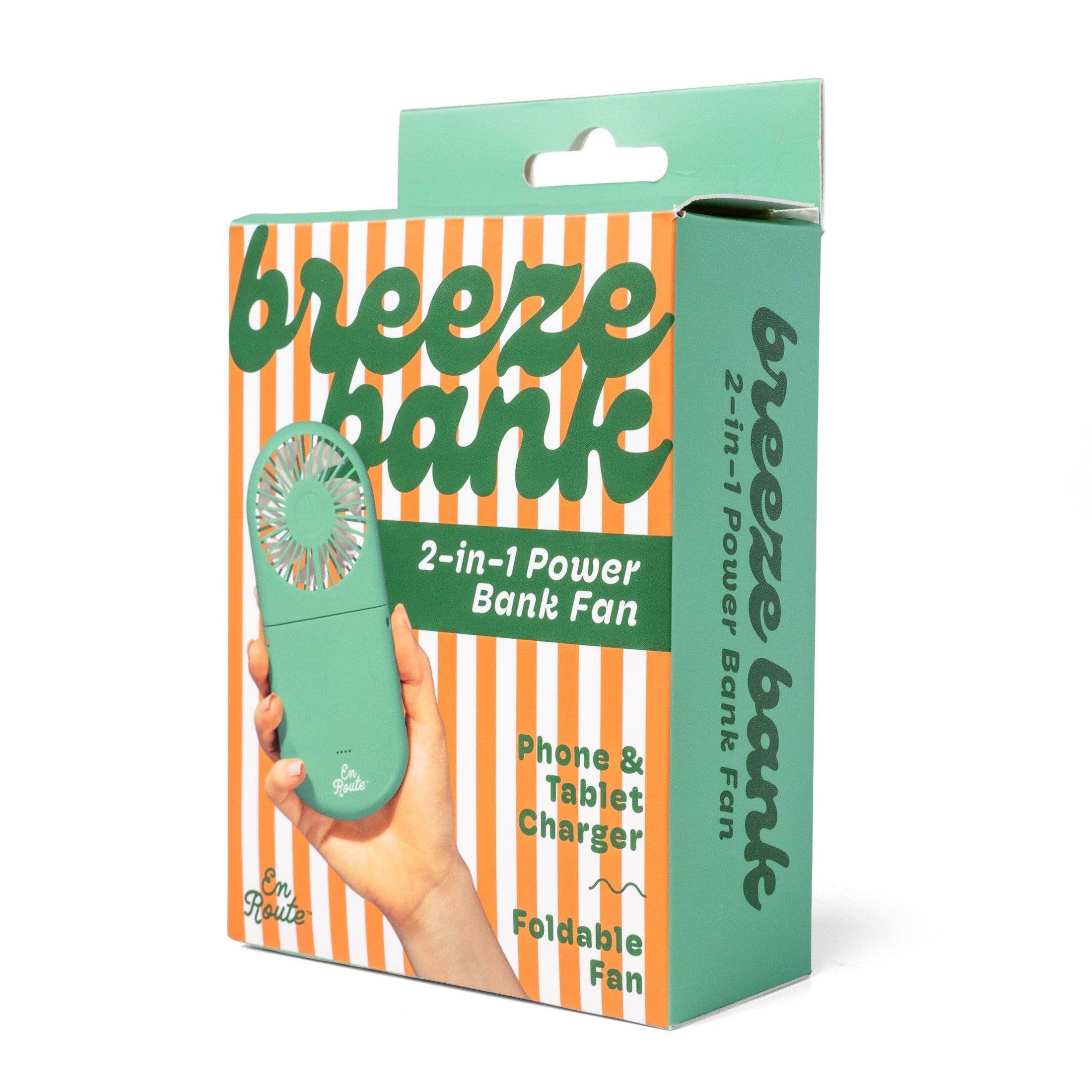 En Route Breeze Bank 2-in-1 Powerbank Fan