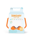 Load image into Gallery viewer, Orange Sensory Play Jar
