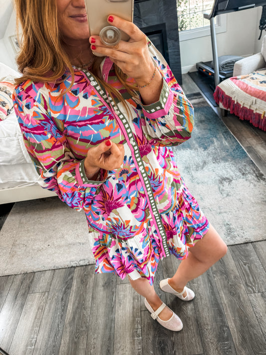 Ameliah Floral Dress