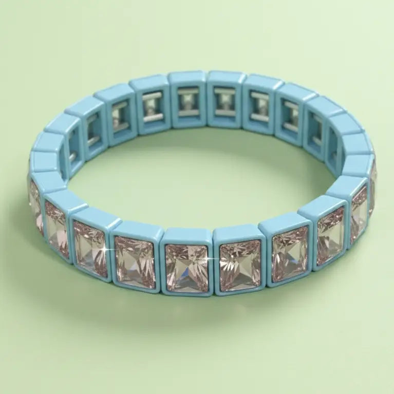 Estelle Bracelet - Blue + Pink