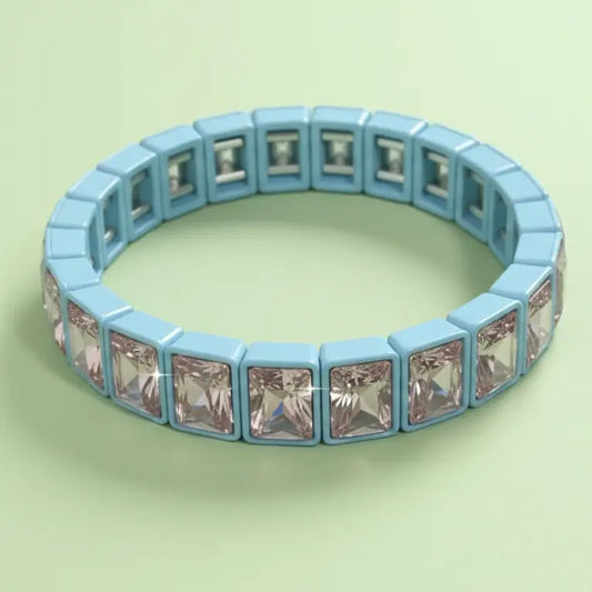 Estelle Bracelet - Blue + Pink