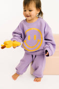 Load image into Gallery viewer, Violet Happy Sweatsuit
