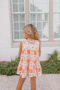 Load image into Gallery viewer, Sage & Rust Retro Flower Short Set
