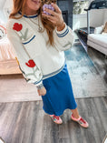 Load image into Gallery viewer, Mia Embroidered Sweater
