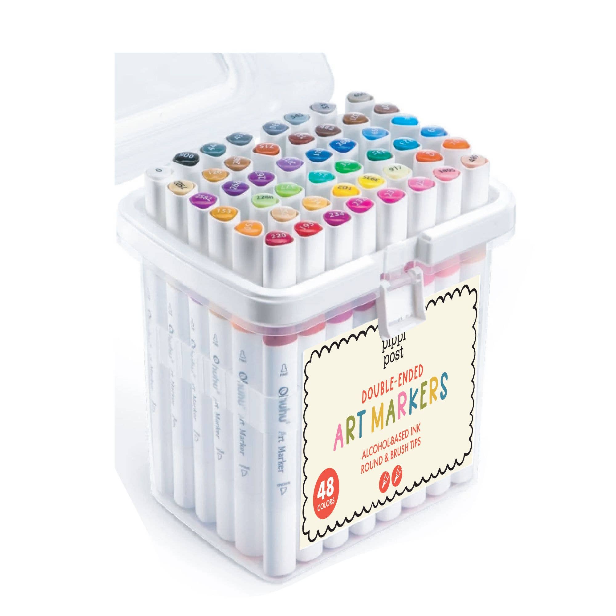 Dual Tip Art Markers Set