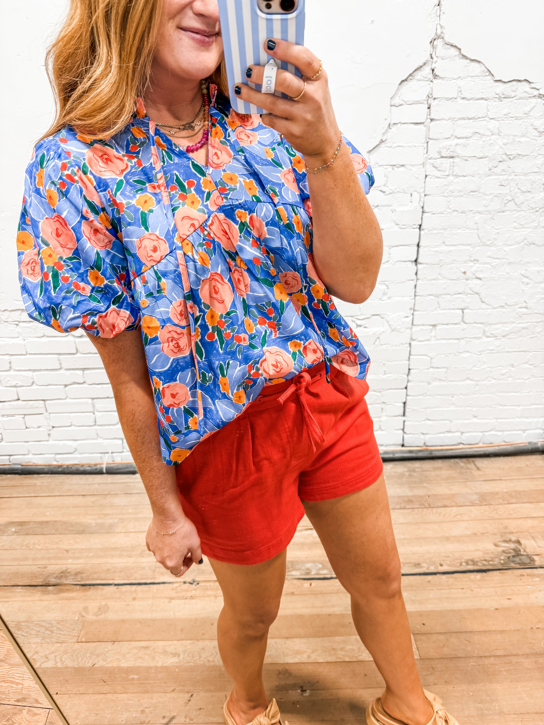 Riley Floral Top