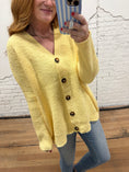 Load image into Gallery viewer, Andie Cardigan - Yellow
