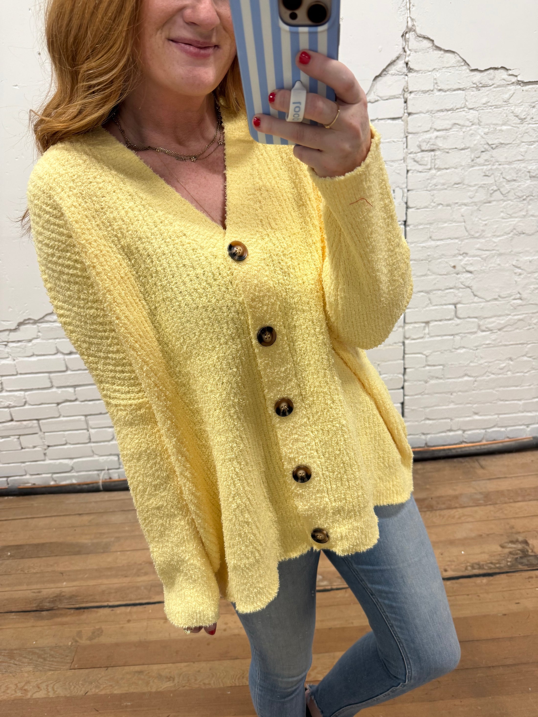 Andie Cardigan - Yellow