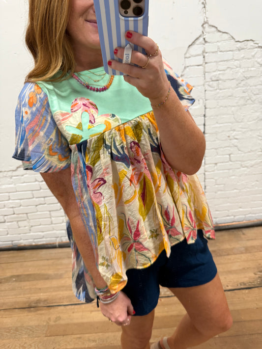 Faya Floral Top