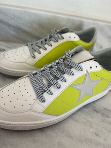 Crew Lime Sneakers