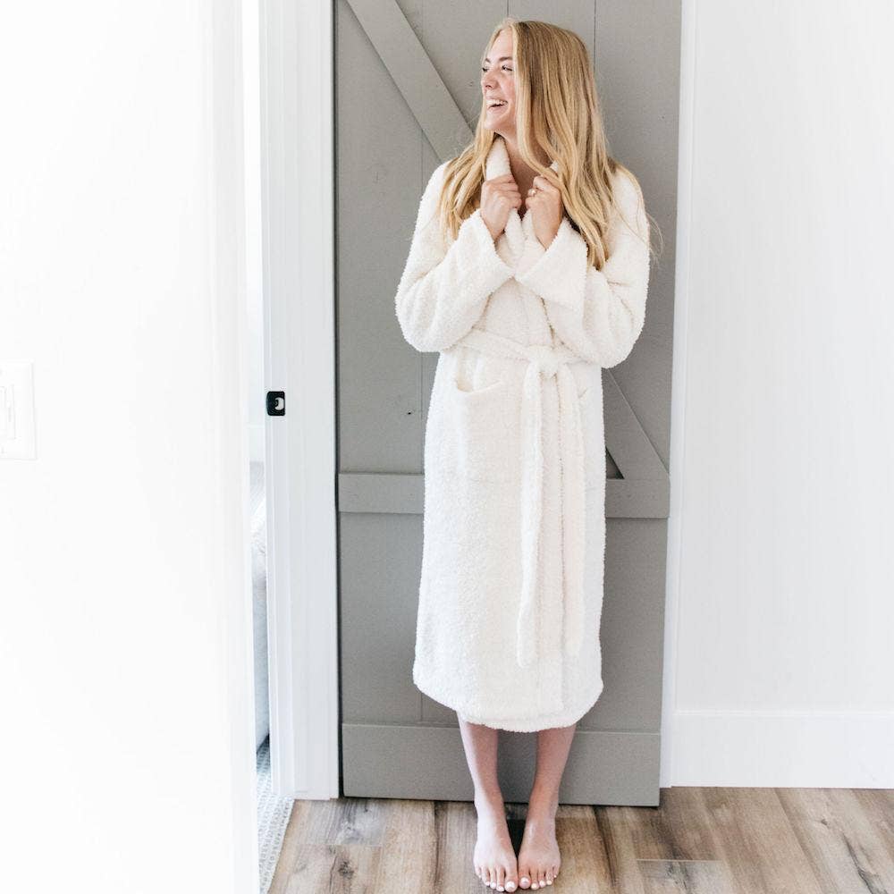 COZY BAMBONI ROBES: French Rose