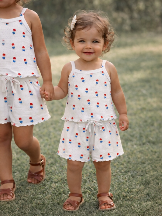 Popsicle Pointelle Summer Set