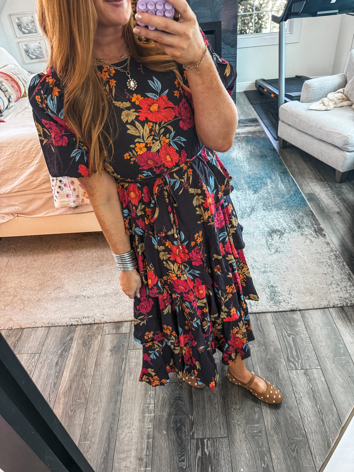 Ruby Floral Dress