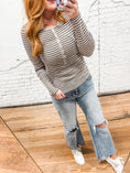 Load image into Gallery viewer, Z Supply Stella Striped Henley
