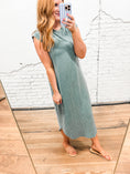 Load image into Gallery viewer, Z Supply Calabasas Midi Dress - Hunter Green
