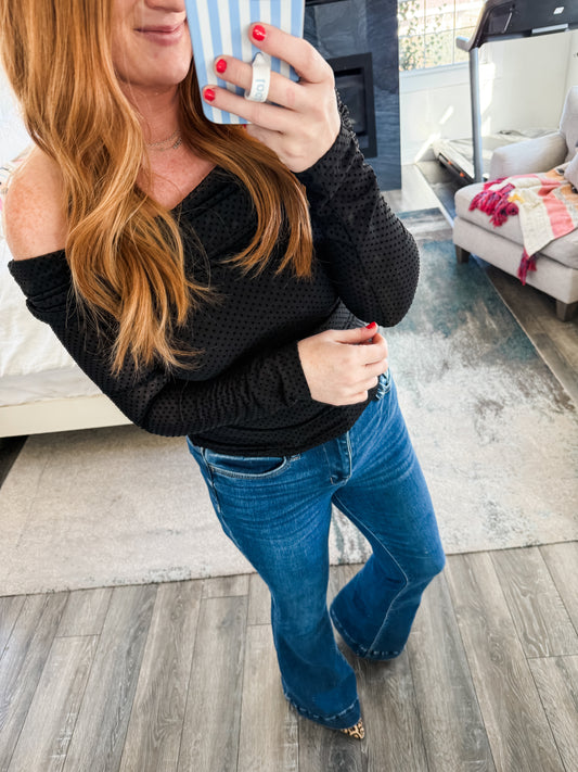 Z Supply Whimsy Off Shoulder Top