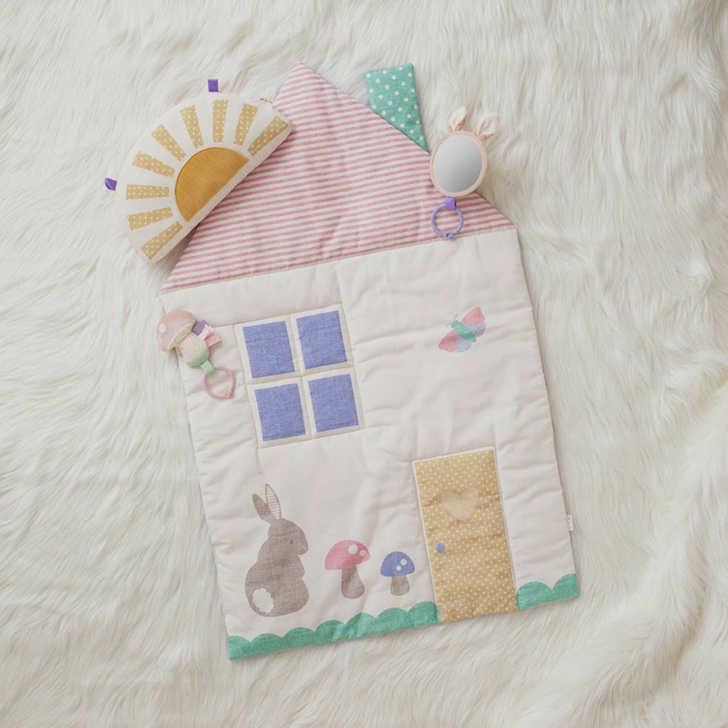 Ritzy Tummy Time Playmat - Cottage