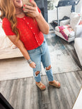 Load image into Gallery viewer, Cassidy Crochet Top
