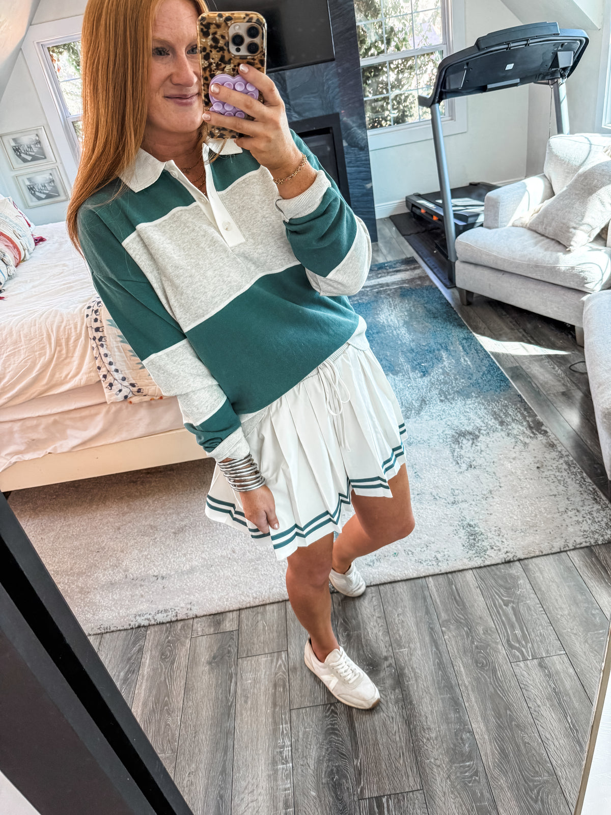 Z Supply Bleacher Babe Mini Skirt