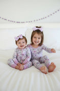 Load image into Gallery viewer, Two-Piece Pajama Set | Lavender Lullaby
