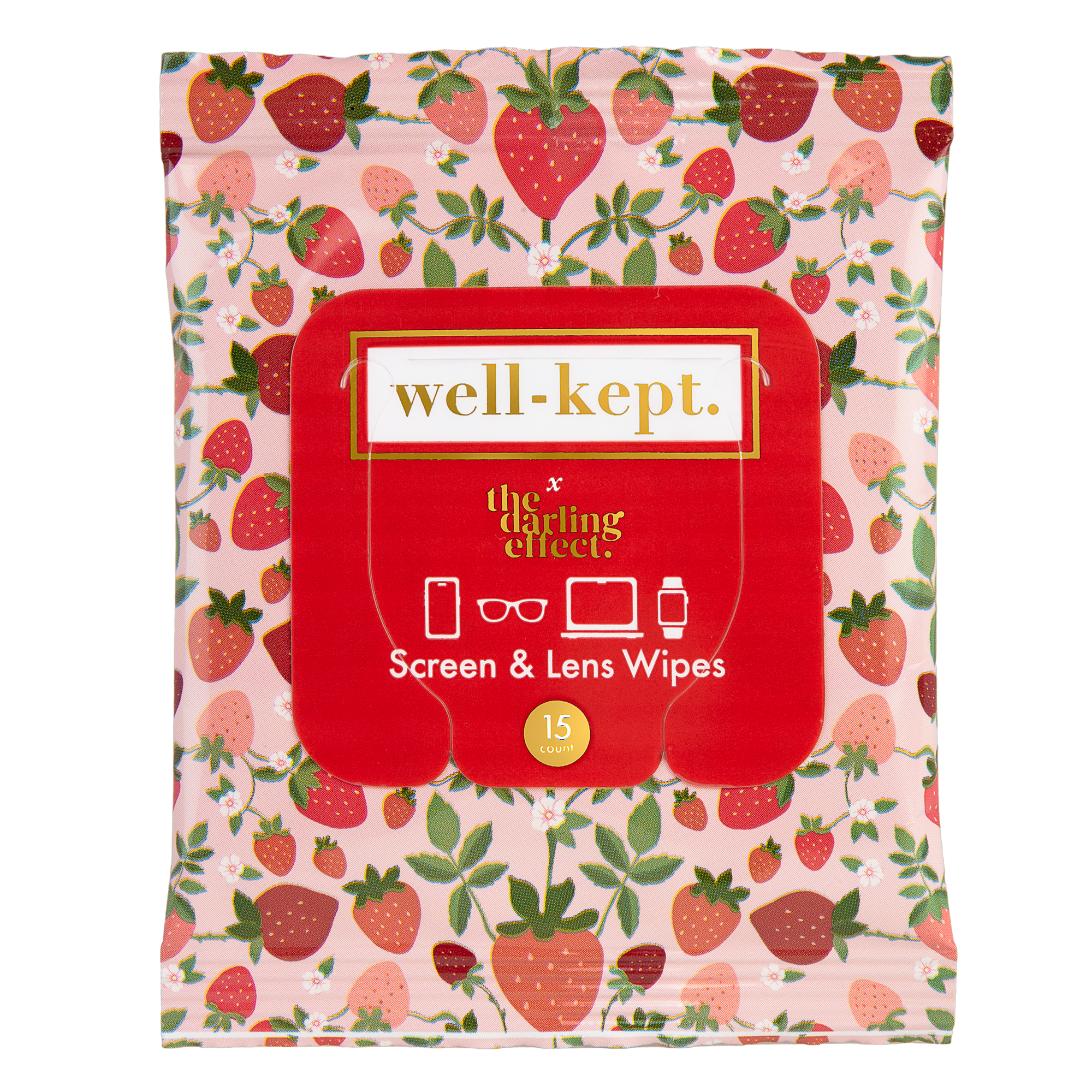 STRAWBERRY FIELDS SCREEN & LENS WIPES