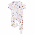 Load image into Gallery viewer, Barnyard Buddies Convertible Zip Romper
