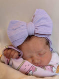 Load image into Gallery viewer, Luxe Stretch Bow - Lavender
