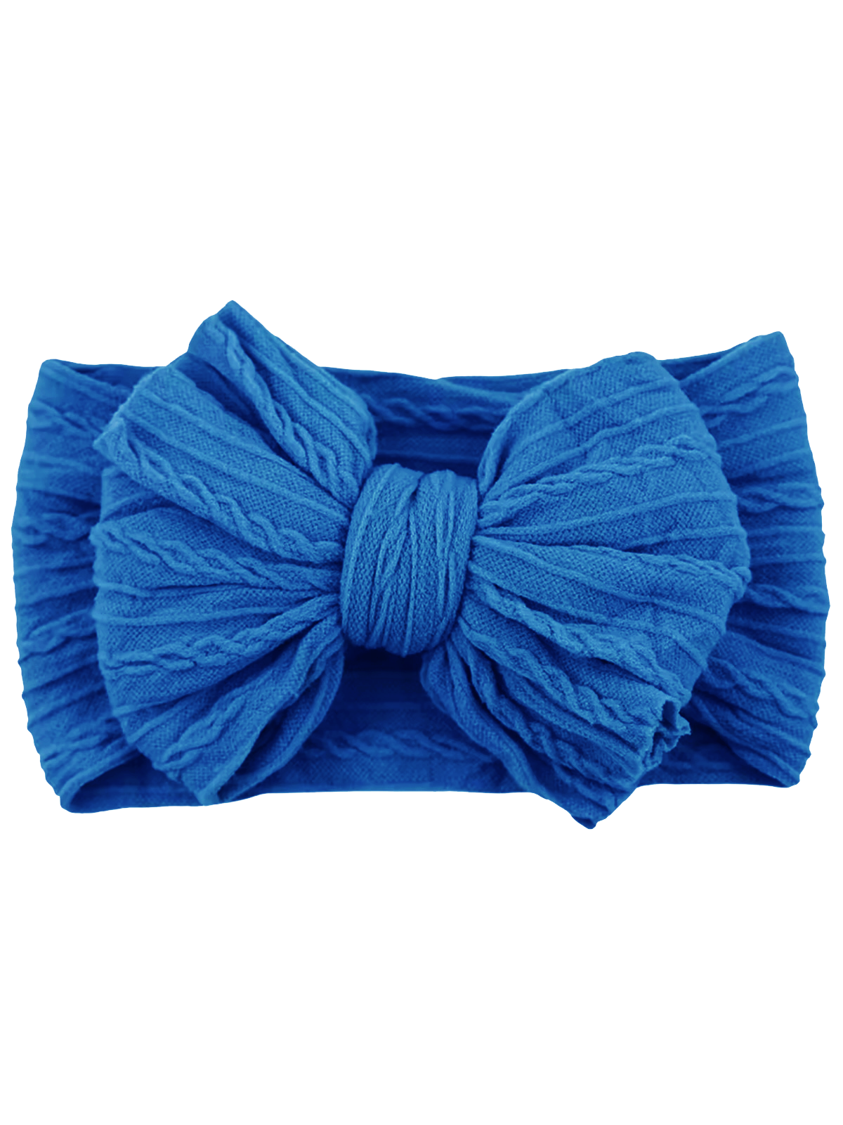 Luxe Stretch Bow - Azure