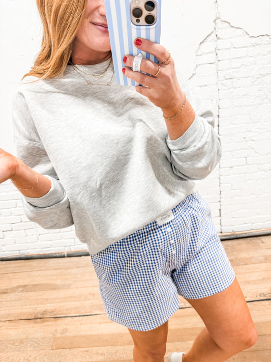 Gina Gingham Boxer Shorts