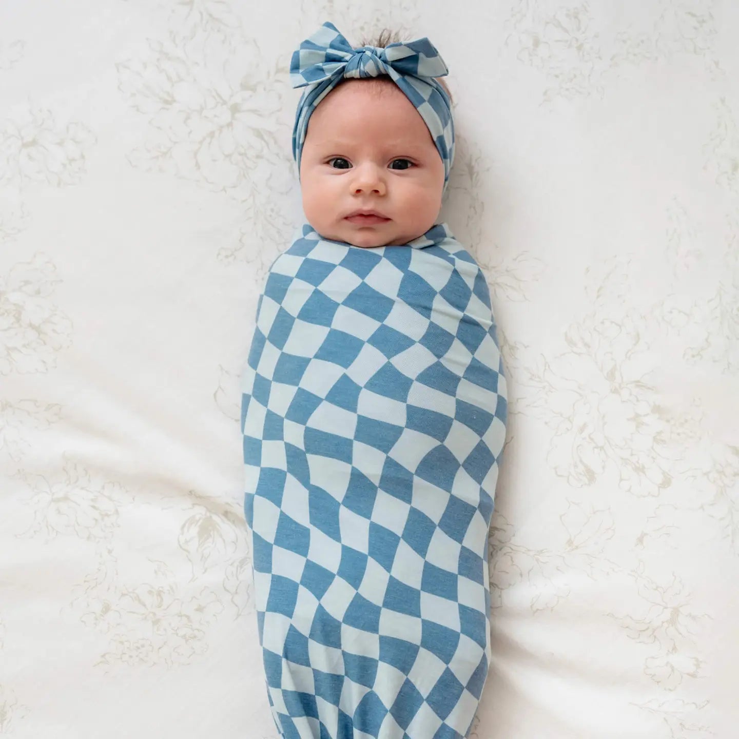 Copper Pearl Swaddle Blanket - Miles