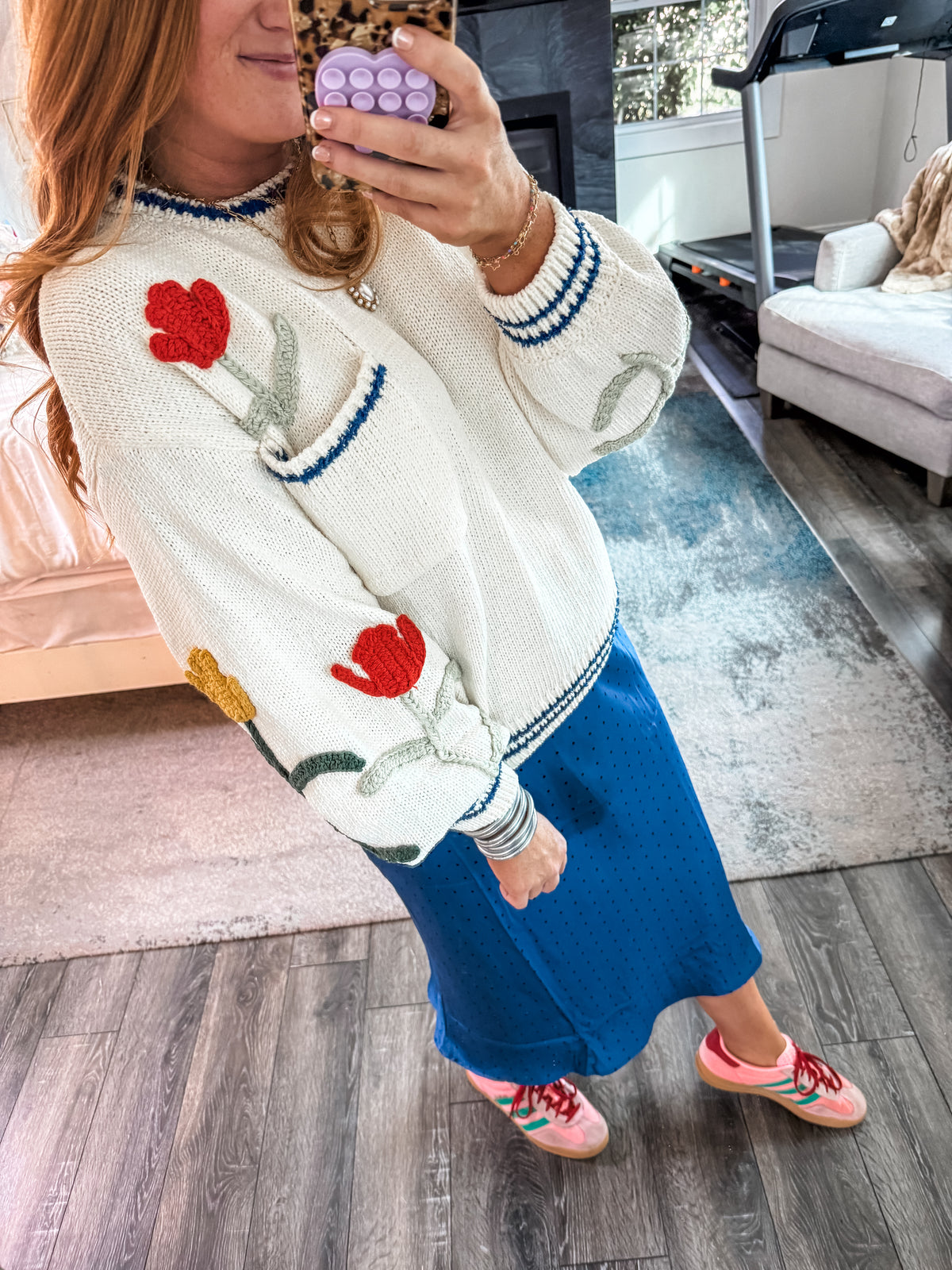 Mia Embroidered Sweater