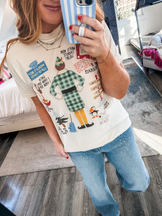 Buddy Holiday Tee