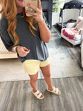 Load image into Gallery viewer, Mabel Plaid Shorts - Yellow
