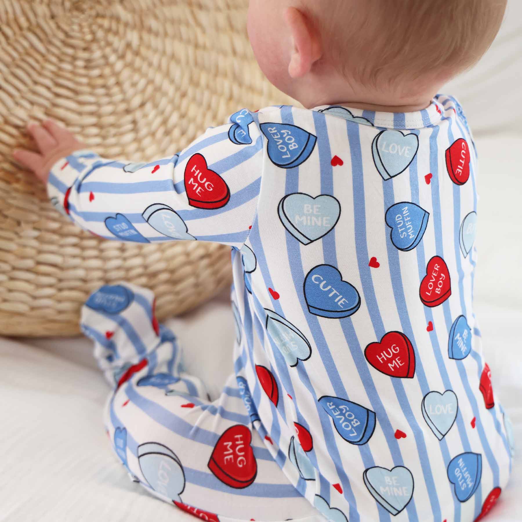 Sweet Like Candy Zipper Footie