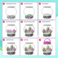 Load image into Gallery viewer, Light-Up Unicorn Terrarium Kit for Kids
