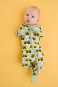 Load image into Gallery viewer, Dump Trucks Bamboo Sleeper
