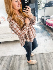 Baker Plaid Top