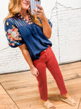 Load image into Gallery viewer, Sierra Bloom Embroidered Top
