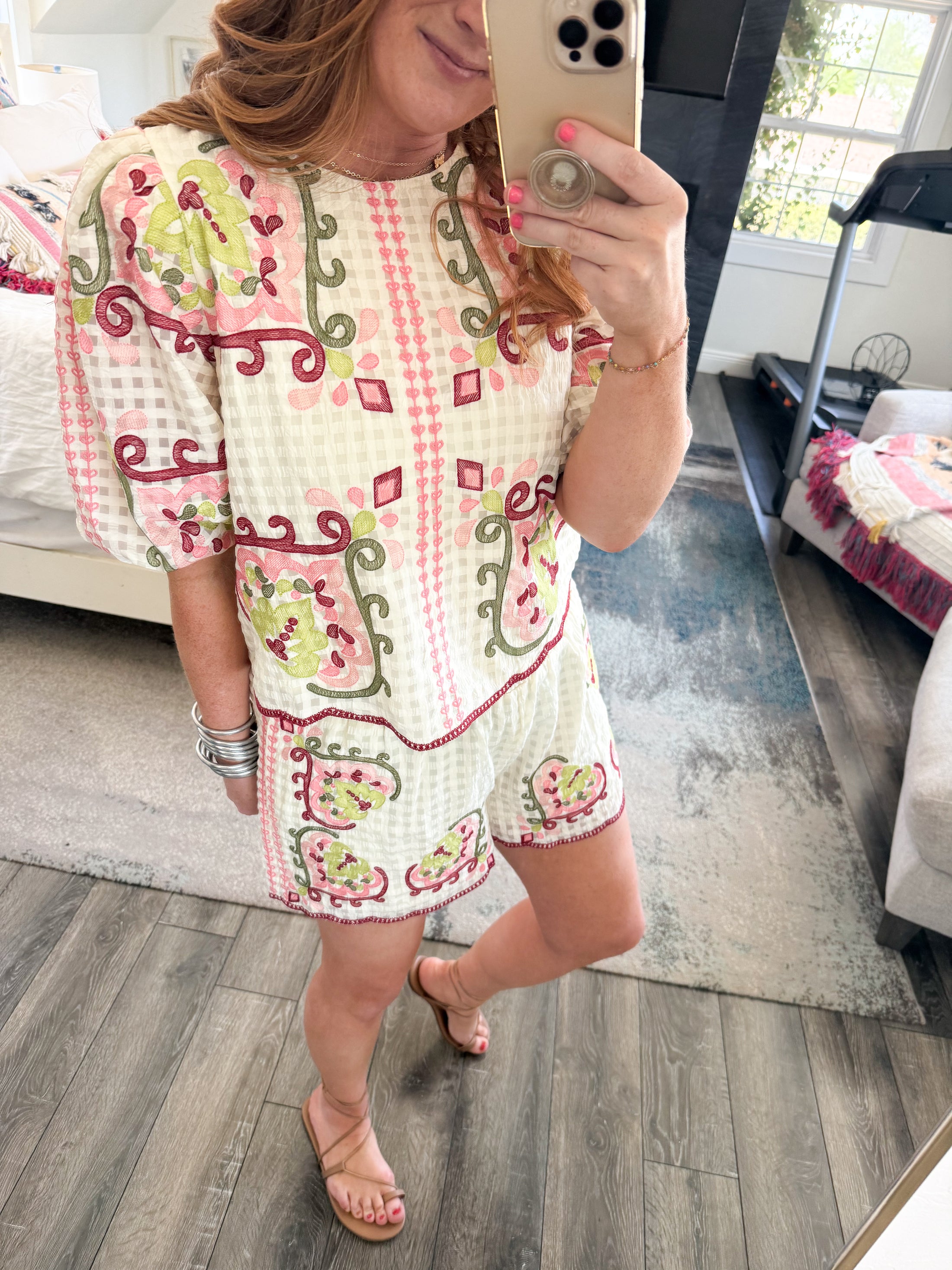 Lula Embroidered Top