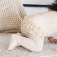 Load image into Gallery viewer, Lovely Leopard Bamboo Waffle Zipper Ruffle Footie
