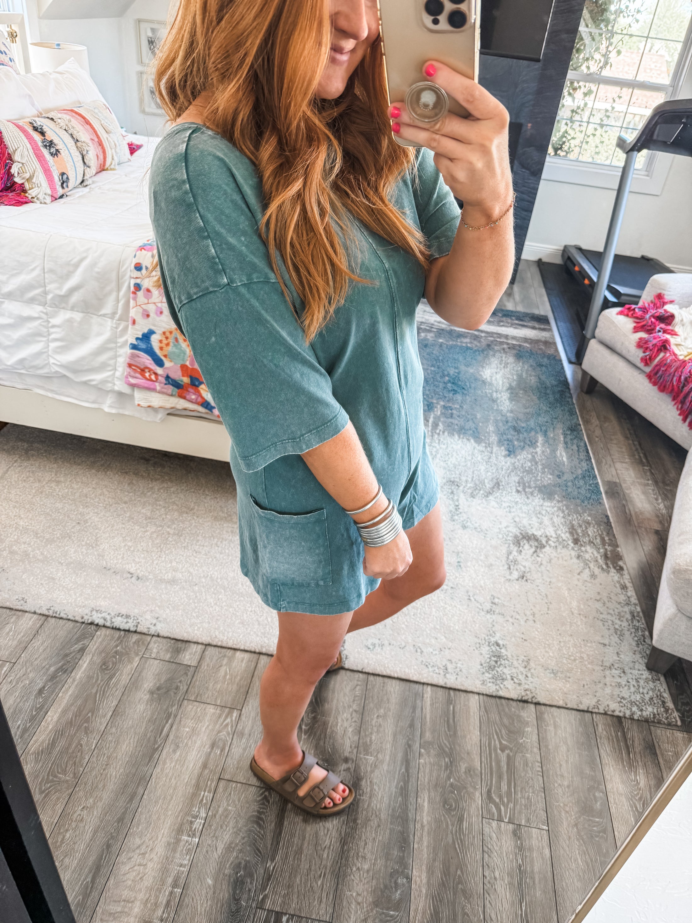 Maizy Romper - Teal