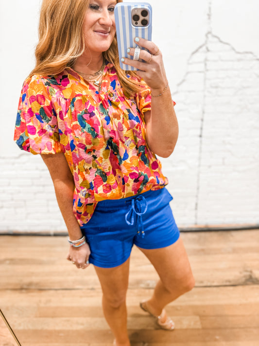 Lena Floral Top