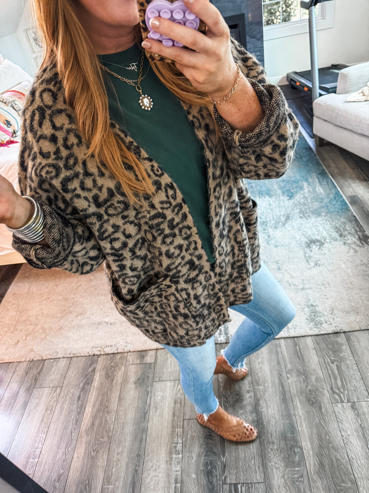 Hazel Leopard Cardigan