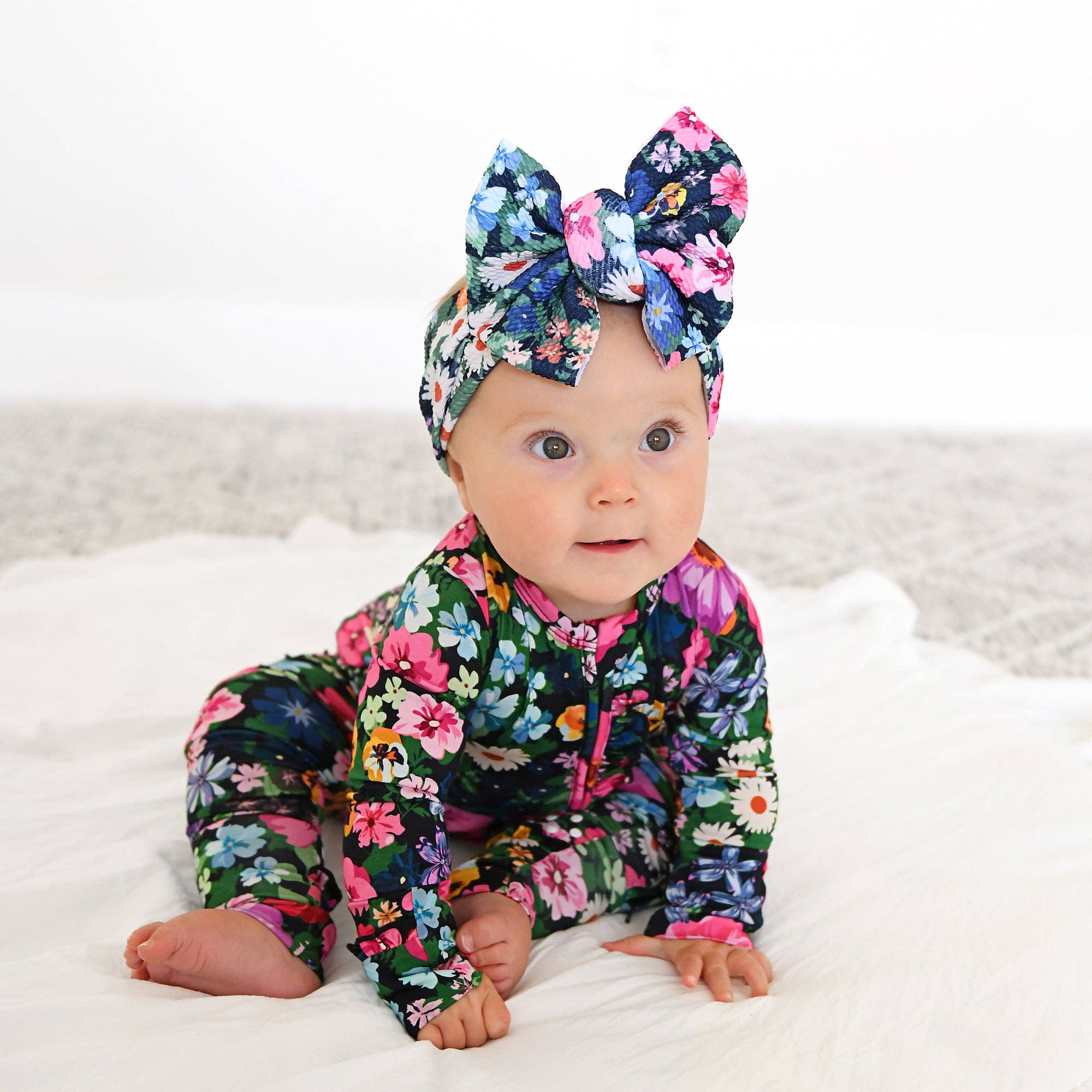 Cassandra Ruffle Convertible Footie
